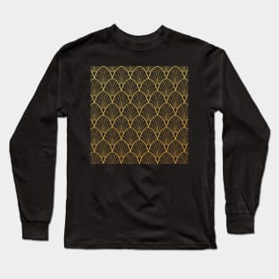 Unique Retro Pattern Long Sleeve T-Shirt